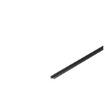 SLV 1000462 GRAZIA 10, Aufbauprofil, LED, flach, gerillt, 2 m, schwarz 