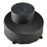 SLV 1000655 Bodeneinbautopf, schwarzfür DASAR® PREMIUM und GIMBLE OUT 