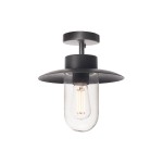 SLV 1000823 MOLAT, Outdoor Deckenleuchte, E27, anthrazit, max. 60 W, IP44 