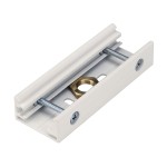 SLV 1001523 STOSSSTELLENVERBINDER, für EUTRAC® Hochvolt 3Phasen-Aufbauschiene, M13-Gewinde, weiß 