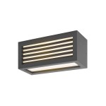 SLV 1002035 BOX-L, LED Outdoor Wand- und Deckenaufbauleuchte, anthrazit, IP44, 3000 K, 19 W 