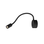 SLV 1002430 DIO FLEX PLATE, LED Indoor Wandaufbauleuchte, schwarz, 2700 K 