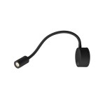 SLV 1002431 DIO FLEX PLATE, LED Indoor Wandaufbauleuchte, schwarz, 3000 K 