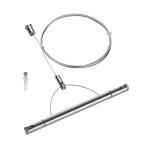 SLV 1002699 TENSEO Drahtseil-Abhängeset 2 m, chrom 