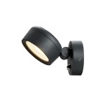 SLV 1002904 ESKINA SPOT SENSOR, Outdoor Wand- und Deckenaufbauleuchte, anthrazit, 3000/4000 K, IP54 