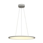 SLV 1003046 PANEL 60, DALI, Indoor LED Pendelleuchten rund grau 3000 K 