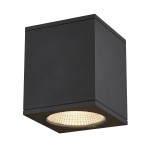 SLV 1003421 ENOLA SQUARE M, Outdoor LED Deckenaufbauleuchte anthrazit 