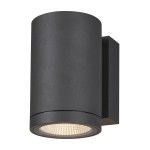 SLV 1003423 ENOLA ROUND M, single Outdoor LED Wandaufbauleuchte anthrazit 