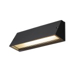 SLV 1003453 PEMA®, Outdoor LED Wandaufbauleuchte schwarz CCT switch 3000/4000 K 