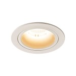 SLV 1003860 NUMINOS® M DL, Indoor LED Deckeneinbauleuchte weiß/weiß 2700 K 55° 