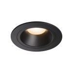 SLV 1003868 NUMINOS® M DL, Indoor LED Deckeneinbauleuchte schwarz/schwarz 3000 K 40° 