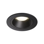 SLV 1003895 NUMINOS® M DL, Indoor LED Deckeneinbauleuchte schwarz/schwarz 4000 K 55° 