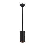 SLV 1004626 NUMINOS® L PD, DALI, Pendelleuchte, Pendellänge 250 cm, 2700 K, 19 W, 24°, matt schwarz 