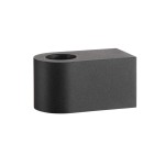 SLV 1004738 FITU CUBE, Indoor Wandaufbauleuchte E27 schwarz 