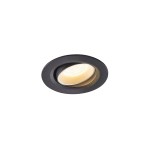 SLV 1005578 NUMINOS® MOVE XS, Deckeneinbauleuchte schwarz / weiß 3000 K 55° 