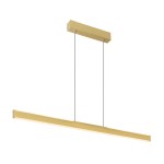 SLV 1006187 ONE LINEAR 100, Pendelleuchte messing 24 W 2700/3000 K 