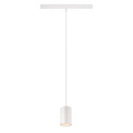SLV 1006775 NUMINOS® XS 48V TRACK, DALI, Pendelleuchte, weiß / weiß, 8.7 W, 670 lm, 2700 K, CRI 90, 55° 