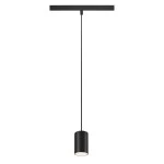 SLV 1006802 NUMINOS® XS, 48V Pendelleuchte, Pendellänge 150 cm, 4000 K, 55°, DALI 2, matt schwarz / matt weiß 