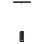 SLV 1006849 NUMINOS® S, 48V Pendelleuchte, Pendellänge 150 cm, 4000 K, 20°, DALI 2, matt schwarz 