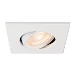 SLV 1007185 UNIVERSAL DOWNLIGHT Abdeckung, für Downlight IP20, schwenkbar, eckig, weiss 