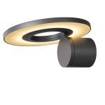 SLV 1007236 I-RING, Wandaufbauleuchte, 9,2 W, 3000 K, anthrazit 