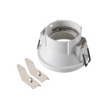 SLV 1007450 NEW TRIA® 75, Deckeneinbauring, vertieft, Aufsatz, D: 8.2 H: 4.9 cm, IP 20, weiß 