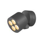 SLV 1007511 R-CUBE, Wand- und Deckenaufbauleuchte, 2700/3000 K, 15 W, PHASE, 70°, anthrazit 