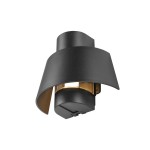 SLV 1007585 PHOTONI, Wandaufbauleuchte, konisch, 1x max. 13 W, E27, schwarz 