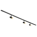 SLV 1007673 NOBLO® SPOT, Schienensystem Set, rund, 2700 K, 19 W, PHASE, 32°, schwarz 