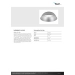 SLV 1007677 HIGHBAY V 330, Reflektor 100° silber 
