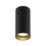 SLV 1007715 KAMI, Deckenaufbauleuchte, rund, 1x max. 10 W, GU10, matt schwarz 