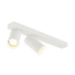 SLV 1007732 KAMI, Deckenaufbauleuchte, double, long, 2x max. 10 W, GU10, weiß 