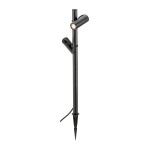 SLV 1007869 HELIA SLIM Pole, double, LED Outdoor Stehleuchte, schwarz IP65 3000 K 