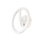 SLV 1007917 Q-RING, Wandleuchte, Sensor, 3000 K, IP54, weiß 