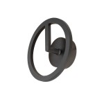 SLV 1007918 Q-RING, Wandleuchte, 3000 K, PHASE, IP65, schwarz 