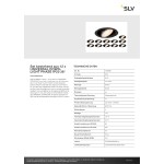 SLV 1008066 Set bestehend aus 12 x UNIVERSAL DOWNLIGHT PHASE IP20 38°, starr/schwenkbar, ohne Abdeckung 