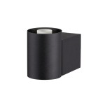 SLV 1008104 VARYT, Wandaufbauleuchte, rund, 1x max. 6 W, E14, schwarz 