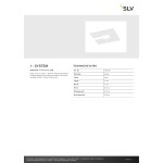 SLV 1008148 1~ SYSTEM, Abdeckung, L: 10 B: 10 cm, weiß 