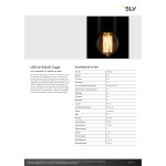 SLV 1008153 LED A19 Soft Cage, LED-Leuchtmittel, E27, PHASE, 6 W, 2200 K 