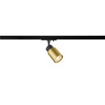 SLV 1008243 PURI 2.0 Tube, 1~ Spot, GU10, 1x max. 6 W, schwarz / gold 
