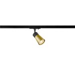 SLV 1008247 PURI 2.0 Cone, 1~ Spot, GU10, 1x max. 6 W, schwarz / gold 