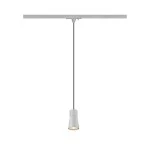 SLV 1008261 PURI 2.0 Cone, 1~ Pendelleuchte, GU10, Pendellänge 200 cm, 1x max. 6 W, grau 