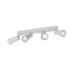 SLV 1008351 PURI 2.0 Cone, Wand- und Deckenaufbauleuchte, long, 4 x max. 6 W GU10, grau 