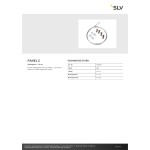 SLV 1008609 PANEL C, Abhängeseil, L: 150 cm 