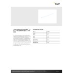 SLV 1008682 10er Verpackung LED Tube V T8 EM/M 1200 16 W 865 