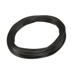 SLV 139030 NIEDERVOLT-SEIL, für TENSEO Niedervolt-Seilsystem, schwarz, 4 mm², 20 m 