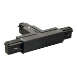 SLV 145640 EUTRAC® T-Verbinder mit Einspeisemöglichkeit, Erde innen, rechts, schwarz 