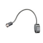 SLV 146682 DIO FLEX PLATE, Wandleuchte, Power LED 1 W, 3000 K, chrom, 