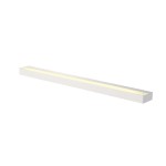 SLV 151791 SEDO 21, Wandleuchte, LED, 3000 K, eckig, weiß, Glas satiniert, Energiesparleuchte, L/B/H 89,5/8,5/4 cm, 33 W 