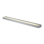 SLV 151796 SEDO 21, Wandleuchte, LED, 3000 K, eckig, aluminium gebürstet, Glas satiniert, L/B/H 89,5/8,5/4 cm, Energiesparleuchte, 33 W 
